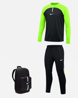 Ensemble Nike enfant Pack 3 pièces Haut 1/4 zip Academy Pro Pantalon Academy Pro Sac à dos Academy Team DH9280 DH9325 DA2571