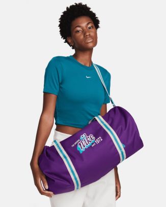 sac de sport nike heritage 30l violet bleu unisexe fb2844 507