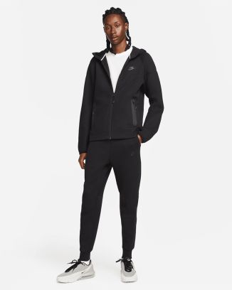 Set producten Nike Sportswear Tech Fleece voor Heren. Hooded sweatshirt met rits + Joggingbroek (2 artikelen)