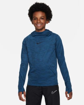 sweat a capuche nike drifit academy bleu enfant fd3133 457