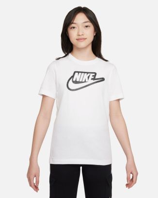 tshirt nike sportswear blanc pour enfant fd3189 100