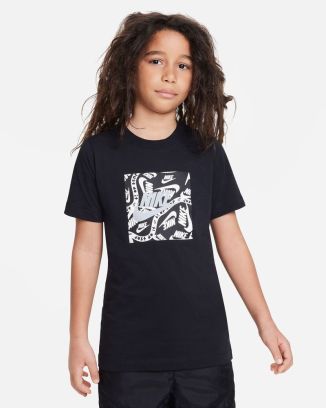 tshirt nike sportswear noir pour enfant fd3929 010