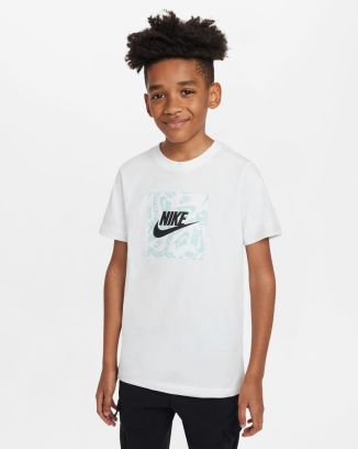 tshirt nike sportswear blanc pour enfant fd3929 100