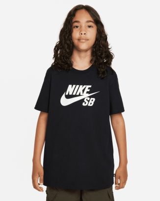 T-shirt Nike SB Noir pour Enfant FD4001-010
