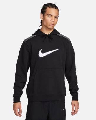 sweat nike sportswear fleece crew noir homme fn0247 010