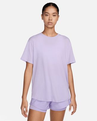 t shirt nike one relaxed dri fit violet femme fn2814 512