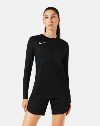 camiseta de árbitro de manga larga Nike Arbitre FFF II para mujer