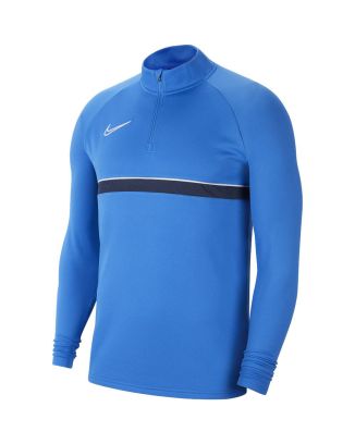 Haut d'entrainement 1/4 Zip Nike Academy 21 Bleu Royal pour enfant