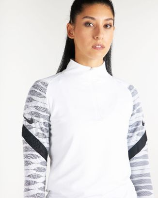 Haut d'entraînement ¼ zip Nike Strike 21 pour Femme CW6875-100