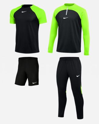 Ensemble Nike homme Pack 4 pièces Maillot Academy Pro Short Park III Haut 1/4 zip Academy Pro Pantalon Academy Pro DH9225 BV6855 DH9230 DH9240