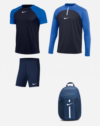 Product set Nike Academy Pro for Men. Shirt + Shorts + Tracksuit top + Bag (4 items)