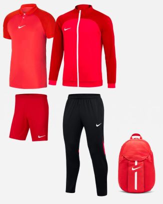 Product set Nike Academy Pro for Men. Tracksuit + Polo + Shorts + Bag (5 items)