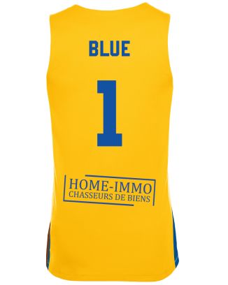 Camisola do jogo Nike Azurea Basket Club Amarelo para homens