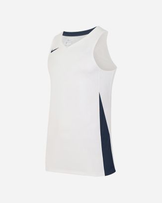 Camisola de basquetebol Nike Team Branco e Azul Marinho para homem
