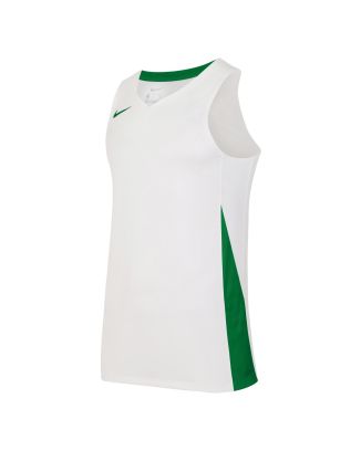 Basketball jersey Nike Team White & Green for kids