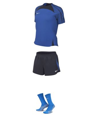 Ensemble Nike femme Pack 3 pièces Maillot Strike 23 Short Strike 23 Chaussettes Strike Crew DR2278 DR2322 DH6620