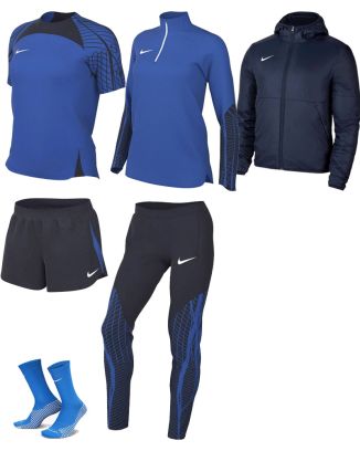 Produkt-Set Strike 23 für Frau. Trainingsanzug + Trikot + Short + Socken + Parka (6 artikel)