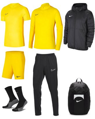 Conjunto de produtos Nike Academy 23 para Homens. Fato de treino + Jersey + Calções + Meias + Parka + Saco (7 itens)