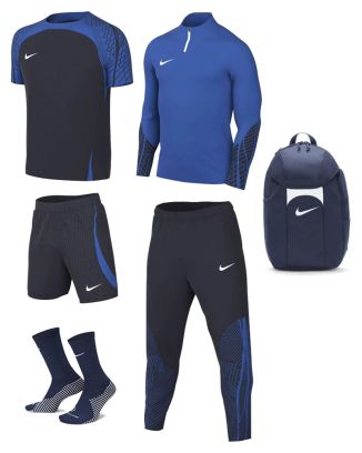 Conjunto de produtos Strike 23 para Criança. Fato de treino + Jersey + Calções + Meias + Saco (6 itens)