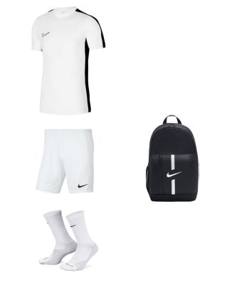 Ensemble Nike enfant Pack 4 pièces Maillot Academy 23 Short Park III Chaussettes Strike Crew Sac à dos Academy Team Youth DR1343 BV6865 DH6620 DA2571