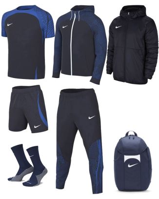 Ensemble Nike homme Pack 7 pièces Maillot Strike 23 Short Strike 23 Chaussettes Strike Crew Veste de survêtement Strike 23 Pantalon de survêtement Strike 23 Veste doublée Team Fall Sac à dos Academy Team DR2276 DR2314 DH6620 DR2571 DR2563 CW6157 DV0761