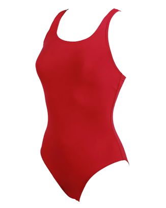 Fato de banho Mônaco roupas esportivas Vermelho para fêmea
