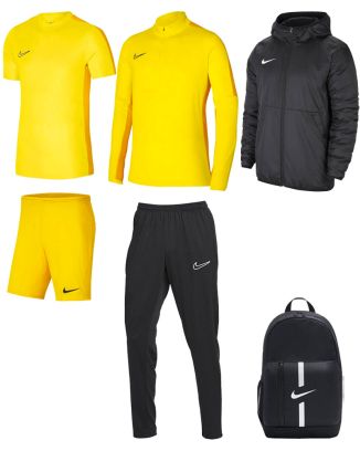 Ensemble Nike enfant Pack 6 pièces Maillot Academy 23 Short Park III Haut 1/4 zip Academy 23 Pantalon de survêtement Academy 23 Sac à dos Academy Team Youth Veste doublée Team Fall DR1343 BV6865 DR1356 DR1676 DA2571 CW6159