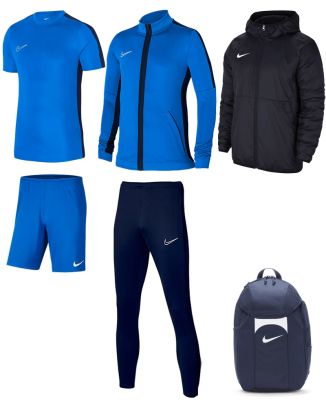 Product set Nike Academy 23 for Men. Track suit + Jersey + Shorts + Parka + Bag (6 items)