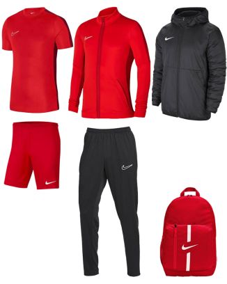 Ensemble Nike enfant Pack 6 pièces Maillot Academy 23 Short Park III Veste de survêtement Academy 23 Pantalon de survêtement Academy 23 Sac à dos Academy Team Youth Veste doublée Team Fall DR1343 BV6865 DR1695 DR1676 DA2571 CW6159