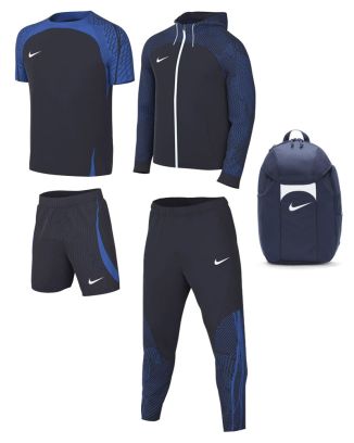 Ensemble Nike homme Pack 5 pièces Maillot Strike 23 Short Strike 23 Veste de survêtement Strike 23 Pantalon de survêtement Strike 23 Sac à dos Academy Team DR2276 DR2314 DR2571 DR2563 DV0761