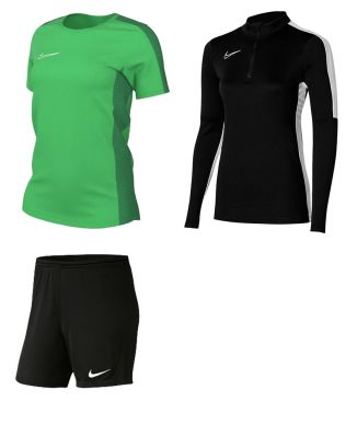 Ensemble Nike femme Pack 3 pièces Maillot Academy 23 Haut 1/4 zip Academy 23 Short Park III DR1338 DR1354 BV6860