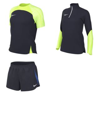 Ensemble Nike femme Pack 3 pièces Maillot Strike 23 Haut 1/4 zip Strike 23 Short Strike 23 DR2278 DR2296 DR2322