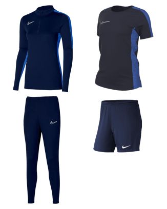 Ensemble Nike femme Pack 4 pièces Maillot Academy 23 Short Park III Haut 1/4 zip Academy 23 Pantalon de survêtement Nike Academy 23 DR1338 BV6860 DR1354 DR1671