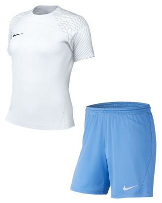 Set producten Nike Strike III voor Vrouwen. Shirt + Korte broek (2 artikelen)