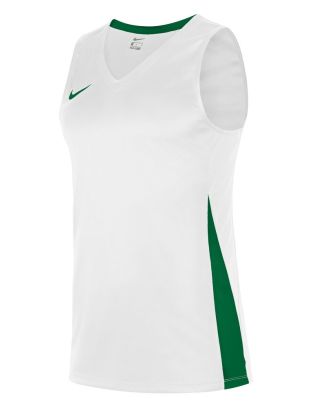 Maillot de basket nike club blanc vert NT0199-104