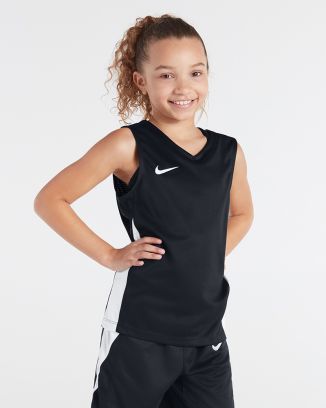 Basketball jersey Nike Team Black for kids