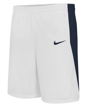 Basketball-Shorts Nike Team Weiß & Marineblau für kinder