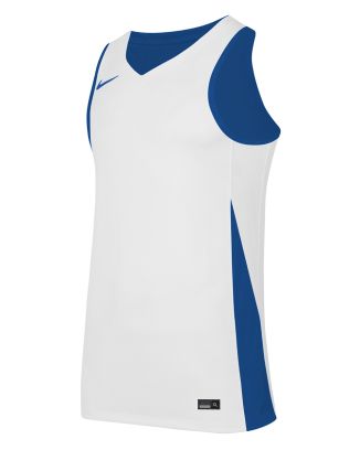 Wendbares Basketballtrikot Nike Team Königsblau & Weiß für kinder