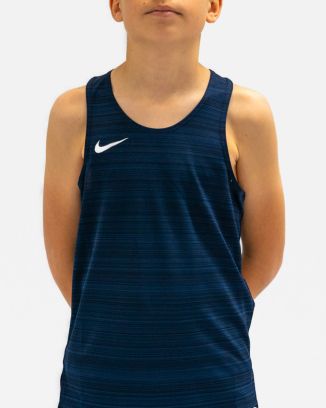 Débardeur de running Nike Dry Miler Singlet pour Homme - NT0300-463 - Bleu  Royal