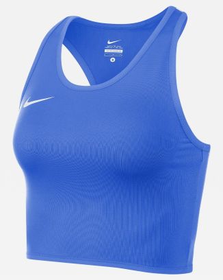Débardeur Court Nike Team Stock Cover Top Bleu Royal pour Femme NT0312-463
