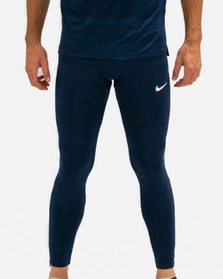 Collant Nike Stock Full Length Tight Bleu Marine pour Homme NT0313-451