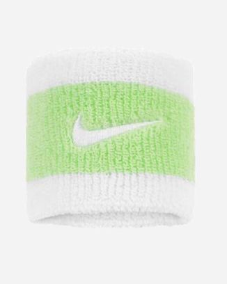Lot de 2 Serre-poignets Nike Swoosh Blanc