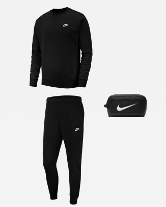 Set producten Nike Sportswear voor Mannen. Sweatshirt + Joggingbroek + Schoenentas (3 artikelen)