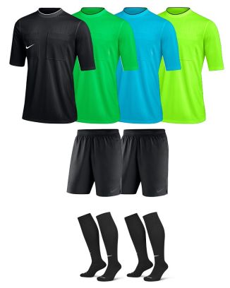 Pack Nike Arbitre de football FFF maillot manches courtes short chaussettes