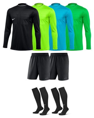 Pack Nike Arbitre de football FFF maillot manches longues short chaussettes