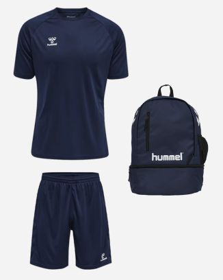 Product set Hummel Essential for Kids. Jersey + Shorts + Bag (3 items)