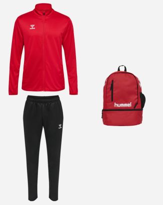 Product set Hummel Essential for Kids. Sweat jacket + Tracksuit pants + Bag (3 items)