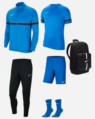 Produkt-Set Nike Academy 21 für Kind. Trainingsanzug + Trikot + Short + Socken + Tasche (6 artikel)