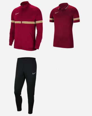 Produkt-Set Nike Academy 21 für Mann. Trainingsanzug + Polo (3 artikel)