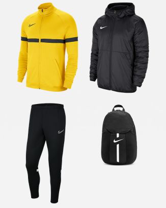 Product set Nike Academy 21 for Men. Track suit + Parka + Bag (4 items)